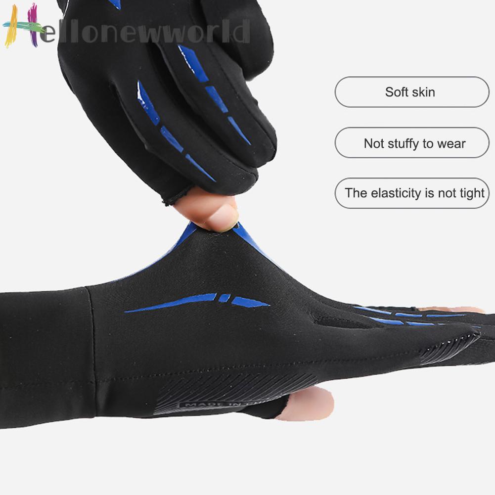 Găng Tay Chạy Xe Đạp Chống Trượt Thoáng Khí Cho Nam Nữ