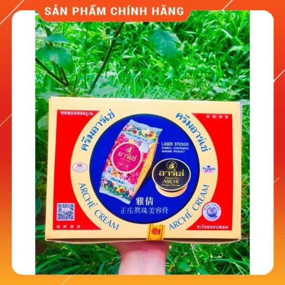[HÀNG CHÍNH HÃNG]Sỉ Kem Arche Pearl Cream Thái, AC ache thái, lố 24 gói hộp chuẩn xịn | BigBuy360 - bigbuy360.vn
