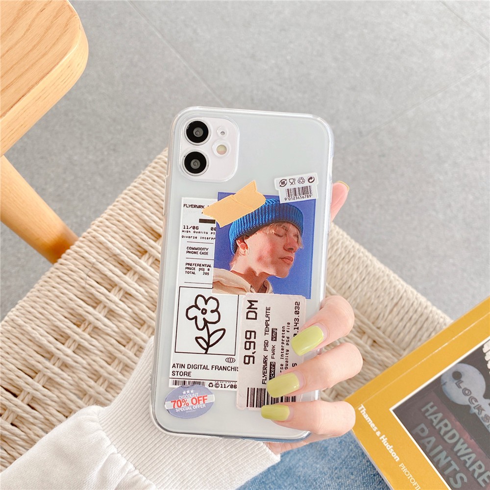 Ốp điện thoại TPU mềm phong cách Âu Mỹ cho iPhone 11 Pro Max X Xs Max XR 7 Plus 8 Plus 6 Plus 6S Plus | BigBuy360 - bigbuy360.vn