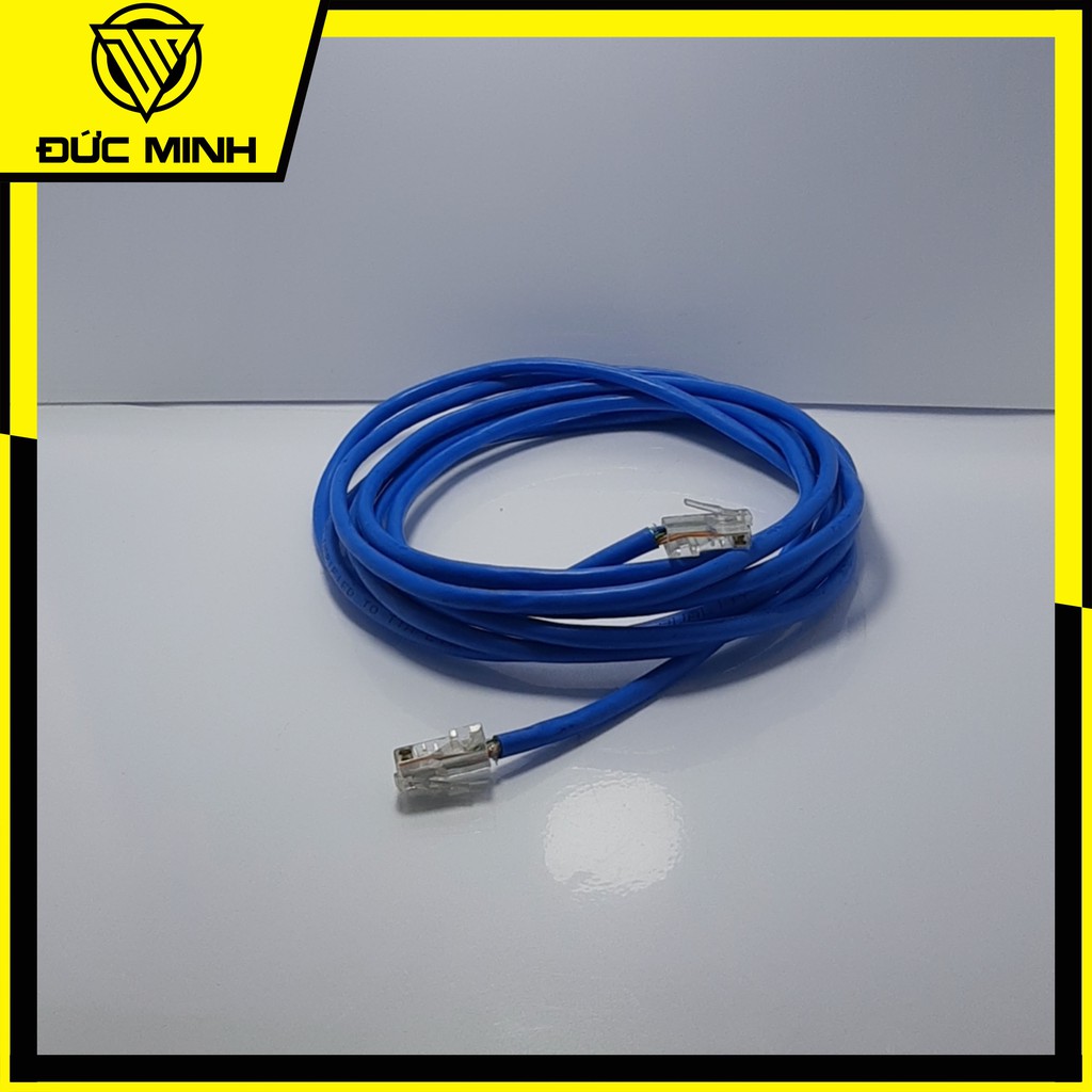 Dây Mạng CAT6E Bấm Sẵn 2 đầu Đủ Size - Dây Cáp mạng lan chính hãng