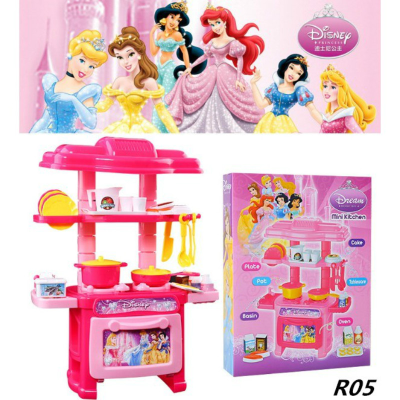 Bộ đồ chơi bếp nấu ăn hình Hello Kitty cho bé gái