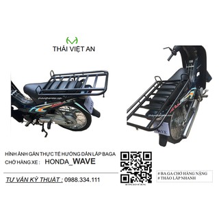 ba ga chở hàng honda WAVE