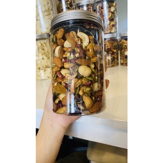 Granola siêu hạt không yến mạch tẩm mật ong nướng