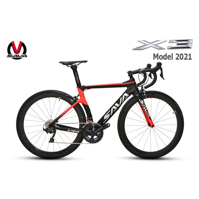 Xe đạp đua full carbon sava x 3