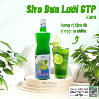 Siro Dưa Lưới GTP 1.3kg Hương Vị Đậm Đà, Vị Ngọt Tự Nhiên