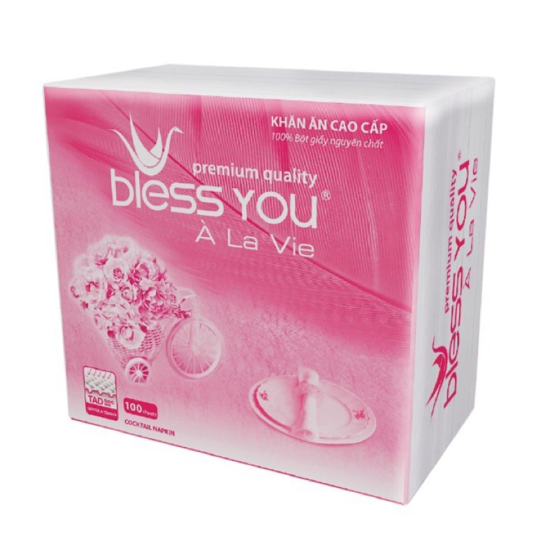 ⚡Giấy ăn Blessyou 100 tờ ( 330x 330mm)⚡