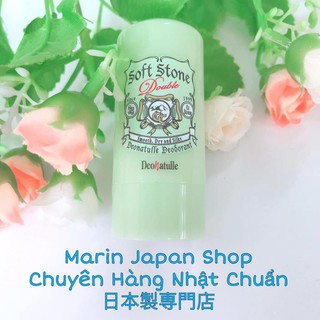 Lăn khử mùi Soft Stone Deonatulle khử mùi dưỡng trắng da Nhật Bản