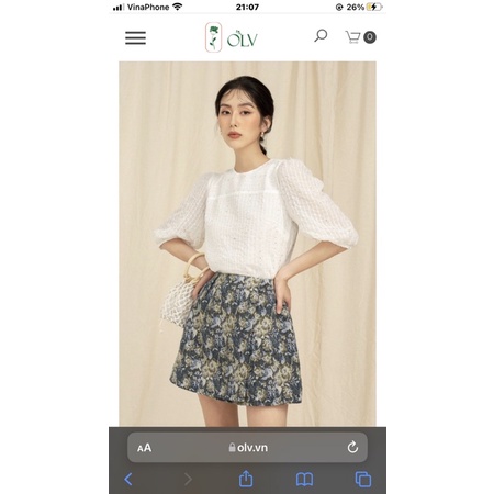 Pass chân váy OLV size S newtag