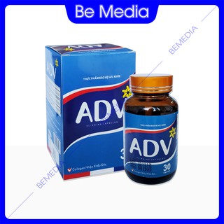 Viên uống giảm cân ADV hộp 30 viên - Công thức tiêu mỡ sinh học của Đức