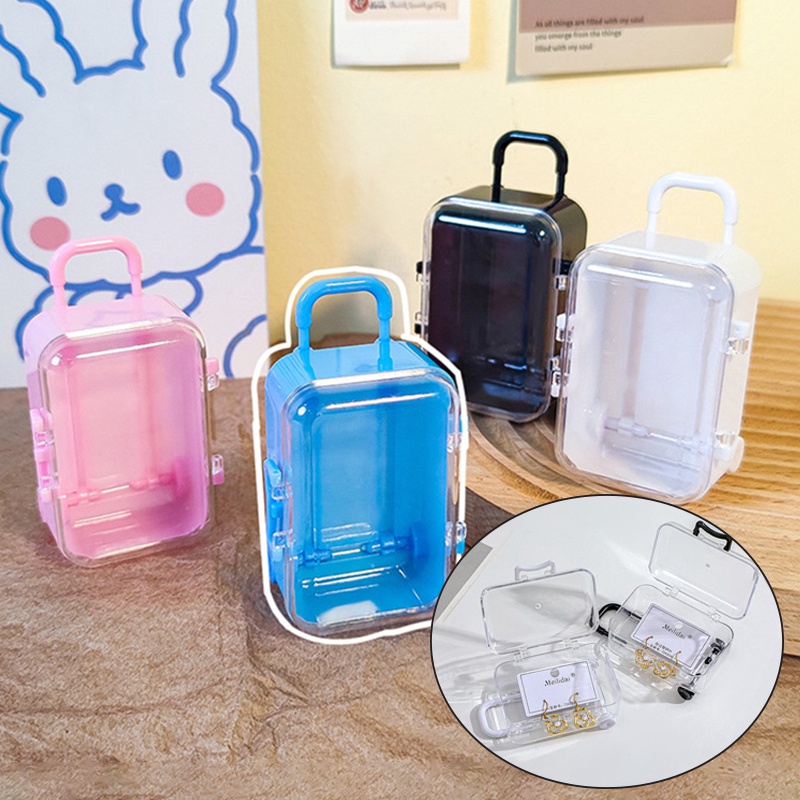 Hộp Đựng Trang Sức Dạng Kéo Mini In Hình Thần Tượng Độc Đáo Tiện Dụng
