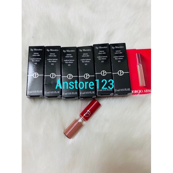 Son Kem Giorgio Armani Lip Maestro 103 Tadzio Hồng Nude