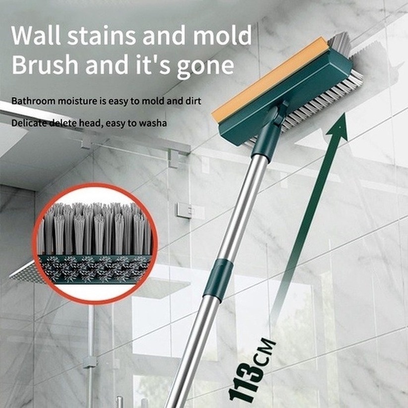 Cọ Vệ Sinh Sàn Nhà/ Cửa Kính Có Thể Điều Chỉnh 3 Trong 1 Tiện Dụng