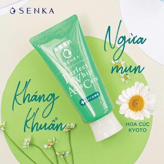 Sữa rửa mặt senka #senka perfect