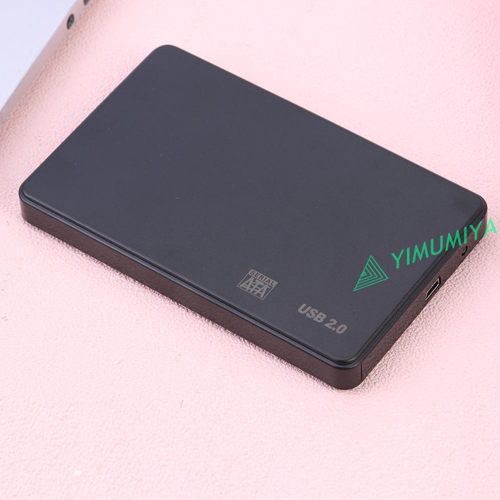 YI 2.5 inch Hard Disk Case SATA USB2.0 HDD Box External Hard Drive Enclosure | BigBuy360 - bigbuy360.vn