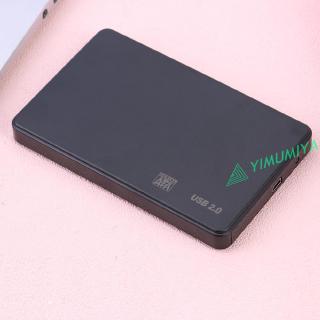 YI 2.5 inch Hard Disk Case SATA USB2.0 HDD Box External Hard Drive Enclosure