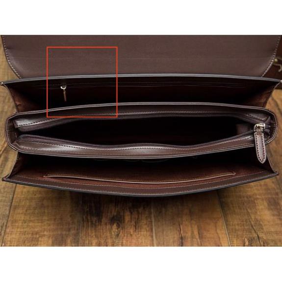 Chính Hãng cặp da cao cấp Cặp da khóa số GD 802 | BigBuy360 - bigbuy360.vn