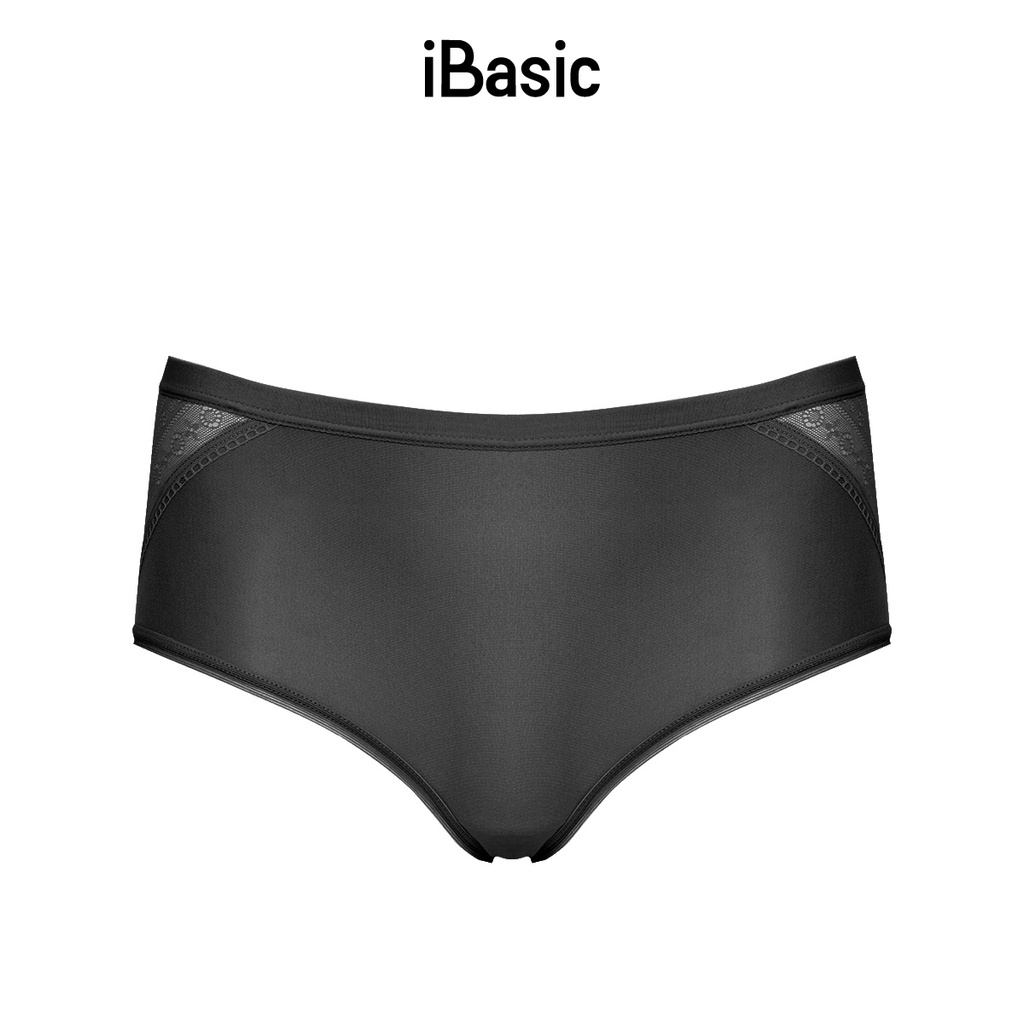 Quần lót nữ ren phối thun lạnh hipster iBasic PANY079