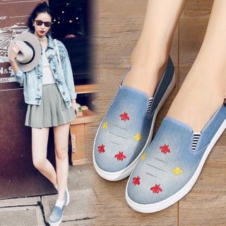 Giày lười nữ new 2018