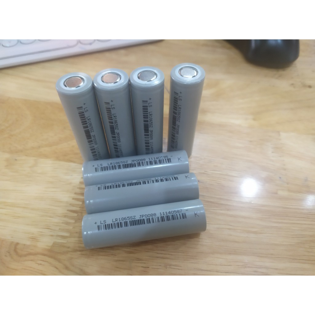 Pin 18650 LS LISHEN Xám 5C Chính Hãng, Dung Lượng Cao 2500 mah, Dòng Xả 12.5A
