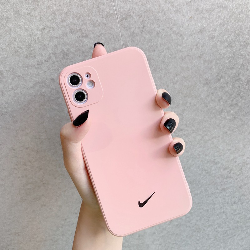 case iphone 11 12 pro max 12 mini iPhone XR XS Max iphone 7 8 6 6s Plus X Cover Casing 6plus 7plus 8plus luxury black white pink Soft Cube