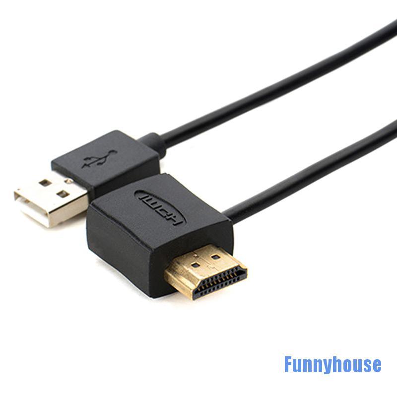 Dây Cáp Nối Dài 50cm Usb 2.0 Hdmi Male Sang Female