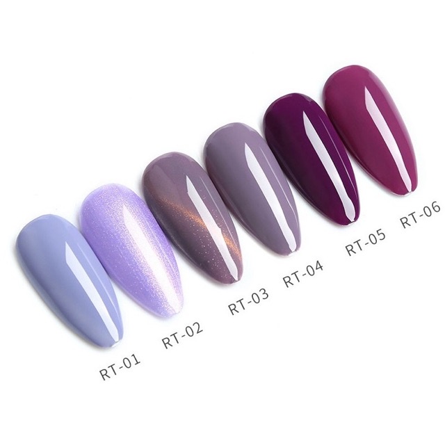 Sơn gel AS tone màu tím lavender mã RT 15ml