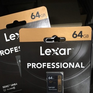 Thẻ nhớ Lexar SD 32 – 64GB – 128GB [UHS-I; UHS-II]