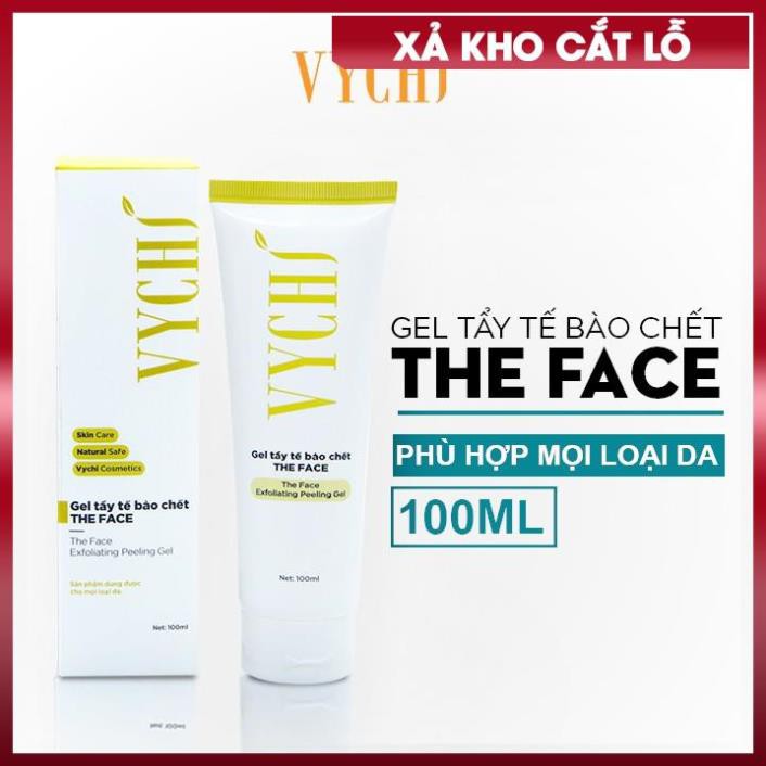 Gel tẩy tế bào chết THE FACE peeling gel 100ml tẩy sạch tế bào da chết trên mặt | BigBuy360 - bigbuy360.vn