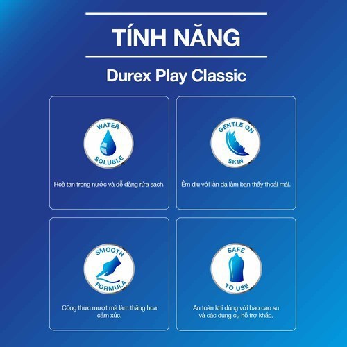 Bao cao su Durex  Kingtex Siêu Mỏng (Hộp 12 Bao) + Gel Bôi Trơn Durex Play 50ml. Hàng Chính Hãng