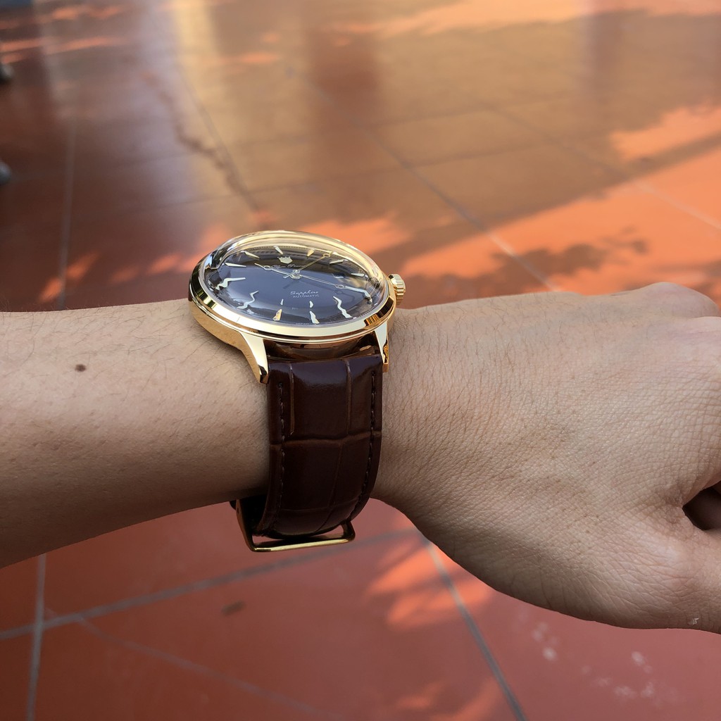 Đồng hồ Nam - Olym pianus - Kính cong sapphire