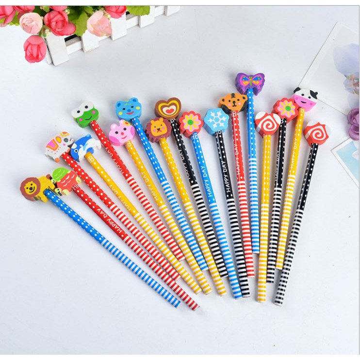 Combo 200 chiếc bút chì cute đáng yêu