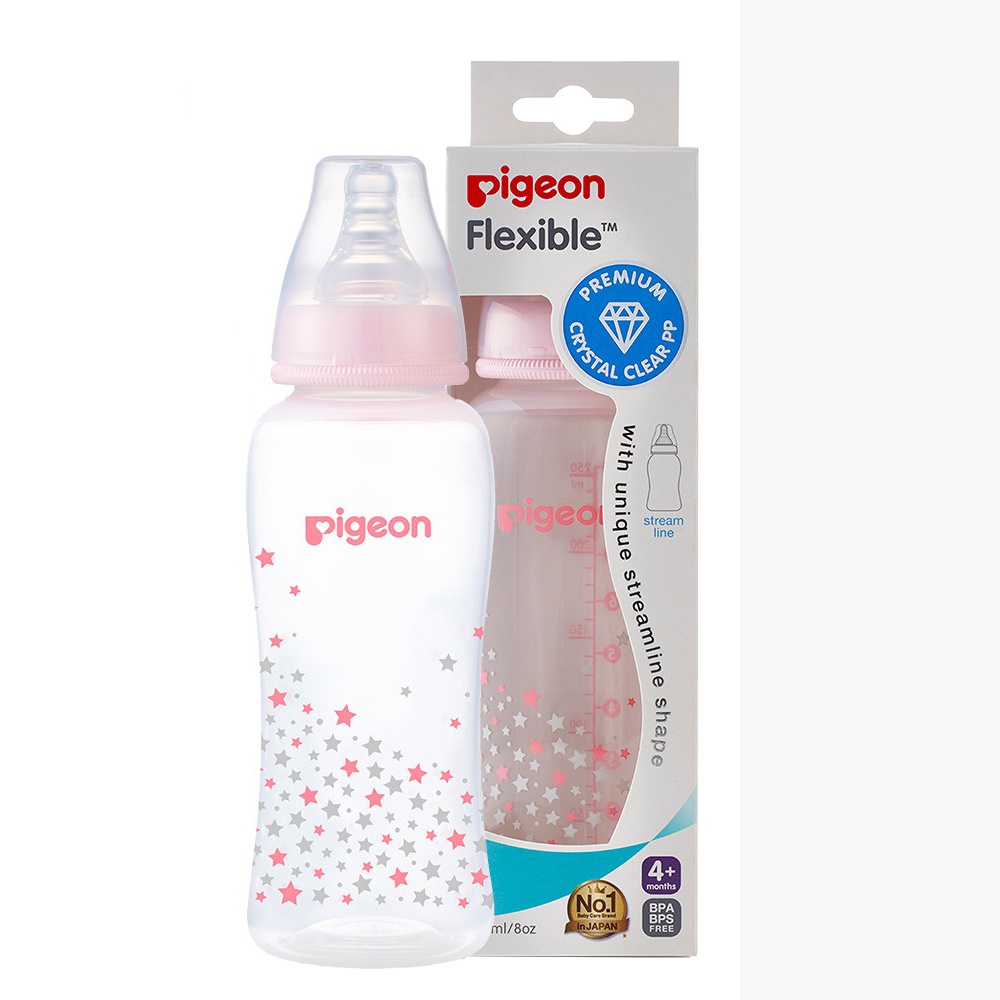 Bình Sữa Pigeon PP Streamline 150/250ML