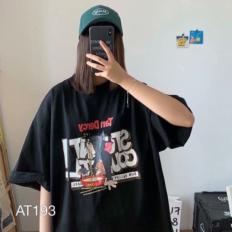 Áo Thun Nam Nữ VN CLO in hình chuột - AT193