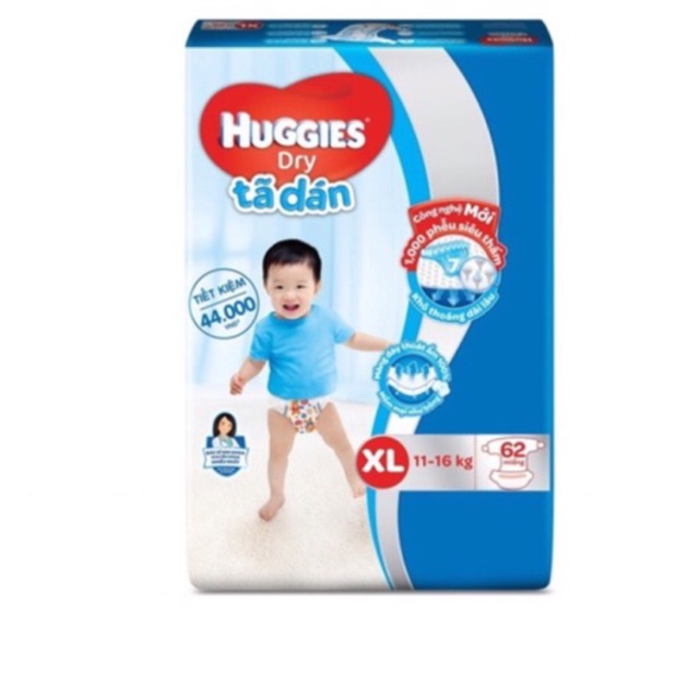 TÃ DÁN HUGGIES M76/ XL62/L68/XXL56