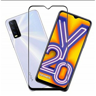 Vivo Y20 Y20S Y12S _Miếng dán cường lực trong suốt tặng kèm phụ kiện dán