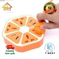 Ổ cắm điện lục giác tích hợp 2 cổng USB - Mẫu mới 2018