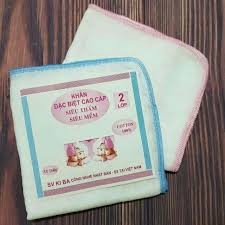 (()) Set 10 chiếc Khăn Sữa KiBa 2 lớp