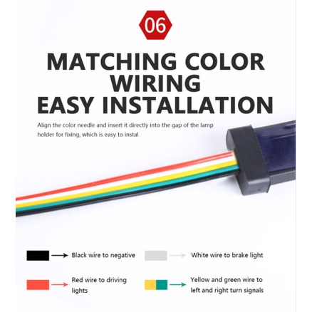 Đèn phanh 150cm gắn đuôi xe ô tô