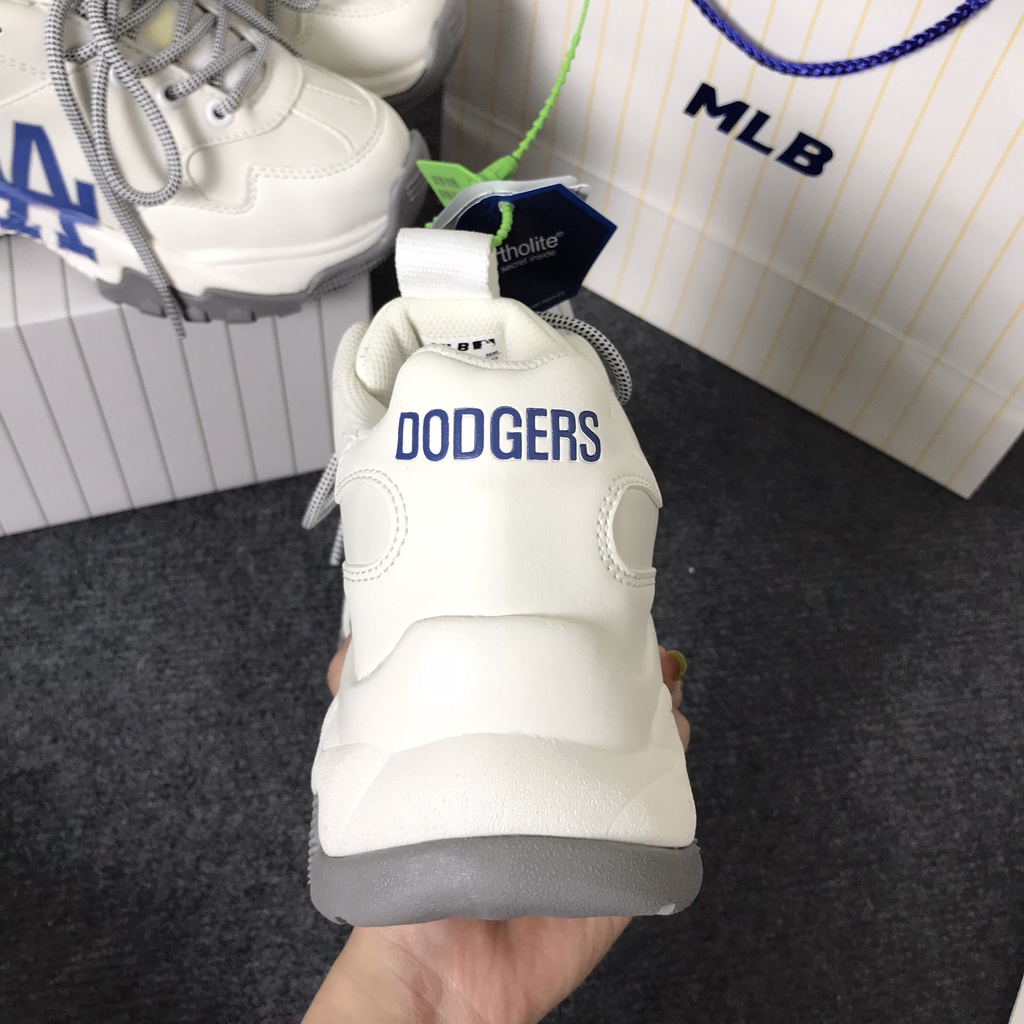 Giày Sneaker MLB LA, Giày Thể Thao LA Da Bò Tăng Chiều Cao 4cm Siêu Hot Siêu Xinh Full Size (36-43) | BigBuy360 - bigbuy360.vn