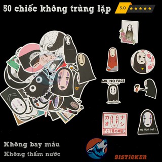 50 miếng dán Sticker Vô diện chống thấm nước, bền màu dưới ánh nắng