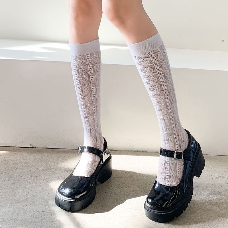 Vớ Ren Mỏng Xuyên Thấu Phong Cách Lolita Nhật Bản Thời Trang Cho Nữ