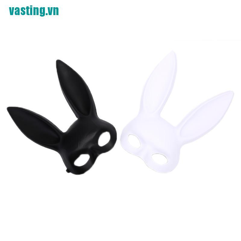 V☆Mặt Nạ Tai Thỏ Dài Hóa Trang Halloween