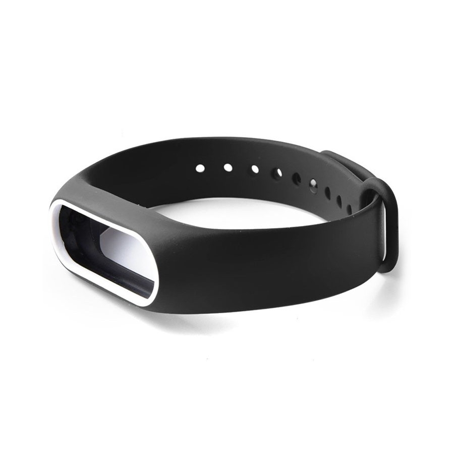 Silicone Dây Đeo Thay Thế + 2 Miếng Dán Bảo Vệ Màn Hình Cho Xiaomi Mi Band 2