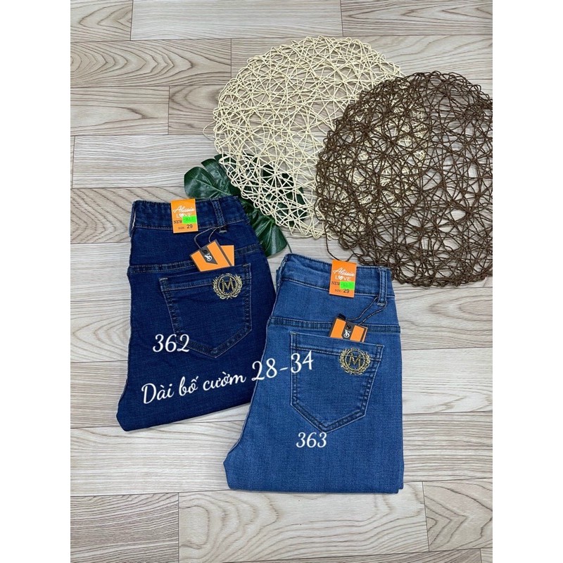 Quần jeans nữ co giãn bigsize mẫu SA6