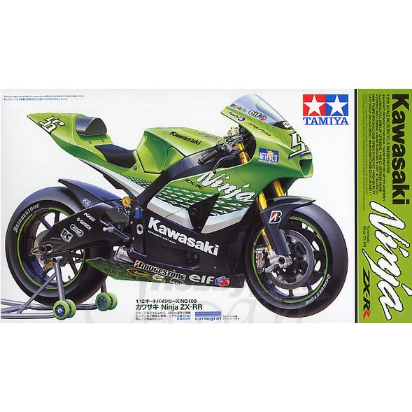 Mô hình lắp ráp Moto Motorcycle Tamiya 1/12 Kawasaki Ninja ZX RR