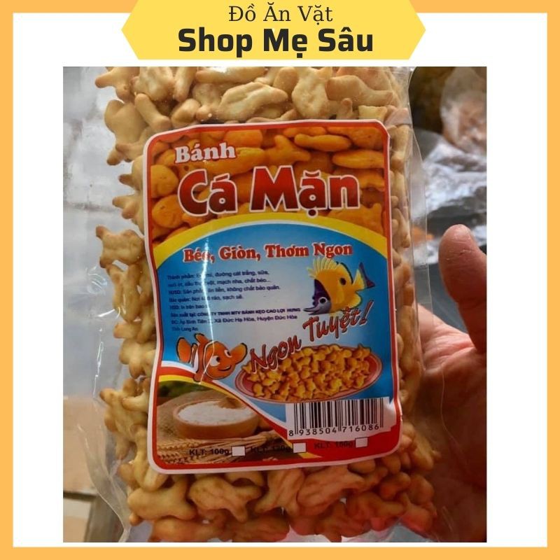 Gói 150g Bánh Cá 💖 FREESHIP 💖 Bánh Bơ Sữa Hình Con Cá Giòn Ngon, Date Mới Nhất