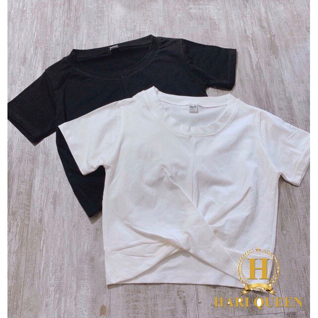 Áo xoắn eo ngắn tay HSU0320 | BigBuy360 - bigbuy360.vn