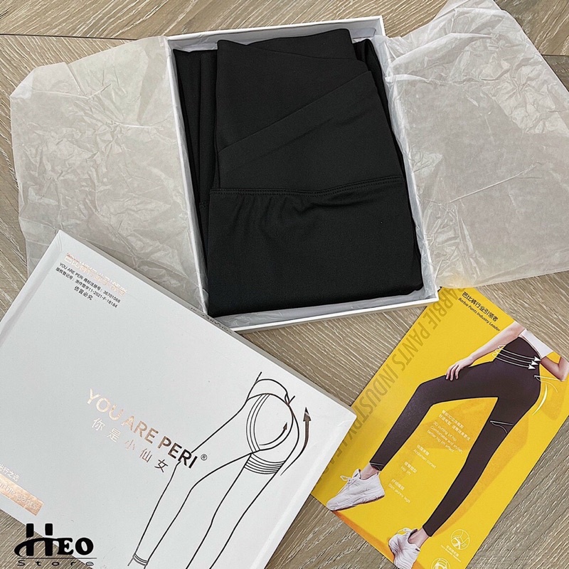 Quần legging cạp chéo