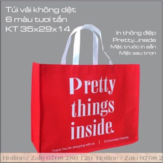 Túi vải không dệt combo 10