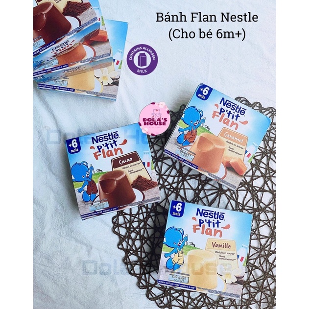 BÁNH FLAN NESTLE CHO BÉ TỪ 6M+